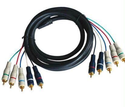 5RCA Plugs to 5RCA Plugs RCA Cable (10114)
