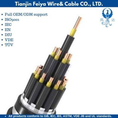 0.6-1kv Losh Flame-Retardant Frcpower Wdz-Kyjyrp Cable 0.6-1kv Wdzn-Kyjy23 Aluminium Control Cable Electric Wire Waterproof Rubber Cable