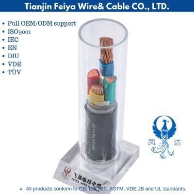 4 Core 35 mm2 70mm2 95mm2 Armoured PVC Insulated Copper Aluminum Cable