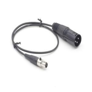Mini XLR Female to XLR Male Microphone Cable