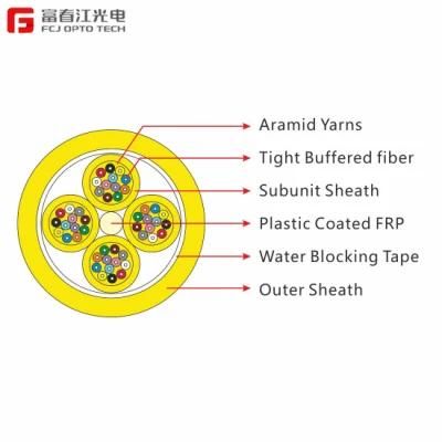 Indoor Duplex Armored Optical Fiber Cable