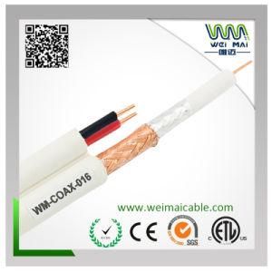 20AWG Bc 95% Bc Braiding Rg59 Siamese Coaxial Cable