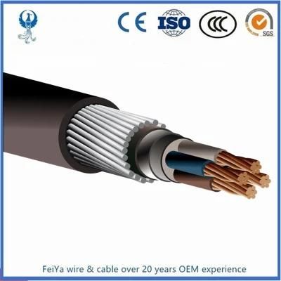 Cable Copper Conductor PVC Flexible 5 Core Power Cable