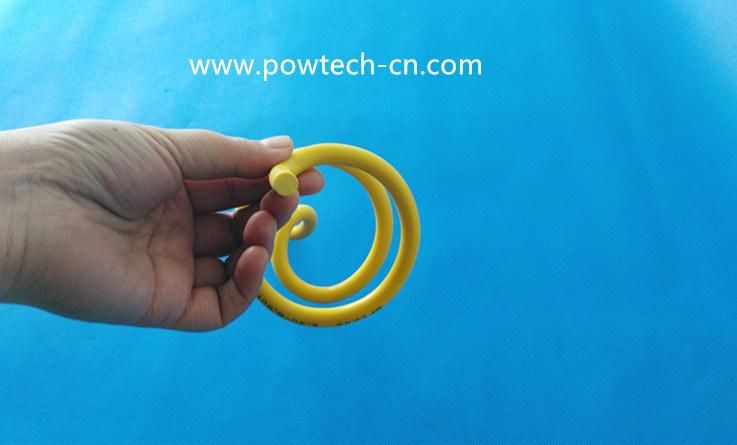 Yellow Spiral Bird Flight Diverter (one side)