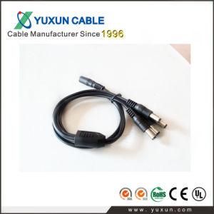 CCTV Camera Use 1 Female to 4 Male Power Splitter DC Cable 5.5 * 2.1mm Connector