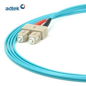 10GB 12 Core Multimode mm Om5 Om3 MPO Fiber Optic Patch Cord for Data Center