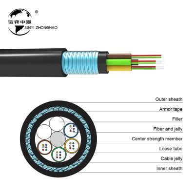 China Wholesale Price Unitube Light Armoured 4~12 Core GYXTW Optical Fiber Cable for Aerial Outdoor Surveillance Camera Project