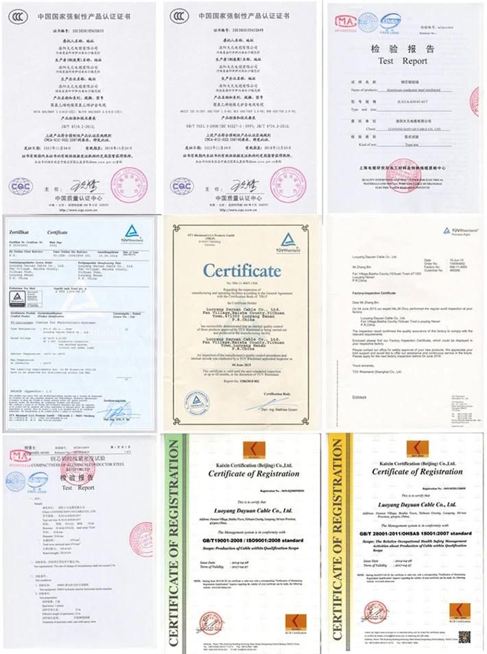 Aluminium Conductor Steel Reinforced ACSR Cable