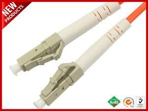 2.0mm Multimode LC-LC Fiber Optic Patch Cable with LSZH Jacket