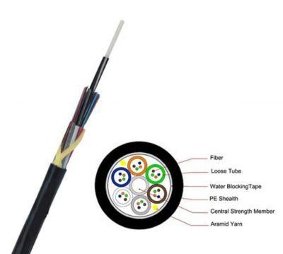 Gcyfy 4 Core Jetnet Optical Fiber Cable Used for Air-Blowing Installation From China