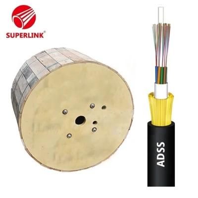 Manufacturers Optical Fiber ADSS Cable Optic Fibre Cable Price 12 48 96 72 Core G652D Drop Cables