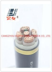 Cu Core Low Smoke Halogen XLPE Insulated PVC Sheathed LV Power Cable