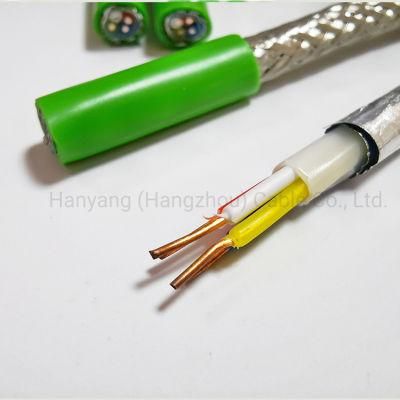 Communication Copper Shielded Industrial Ethernet Cable Profinet Bus Cable