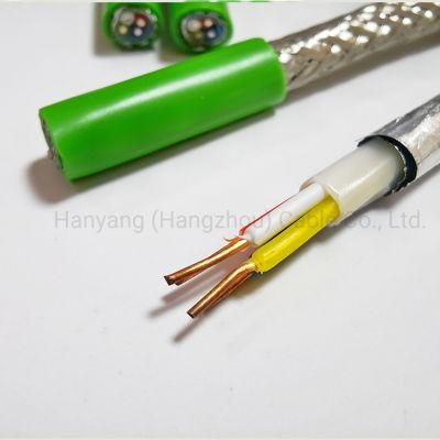 Communication Copper Shielded Industrial Ethernet Cable Profinet Bus Cable