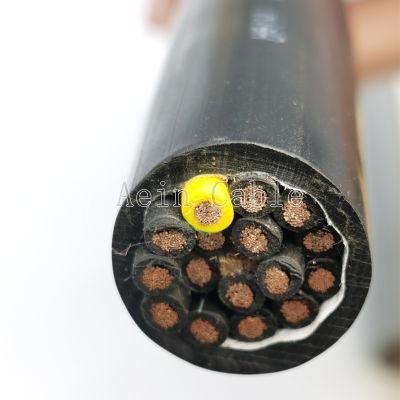 Lift-H-180 Cable with Hemp Support and Braided Fabric 300/500 V