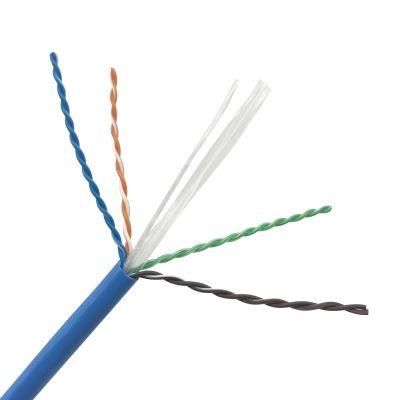 High Quality Single/Multi Core Conductors 24AWG 4 Pair CAT6 FTP UTP Network LAN Cable