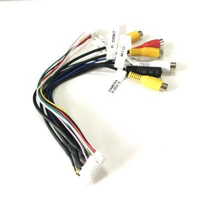 Wire Harness with Multi DC RCA Plugs
