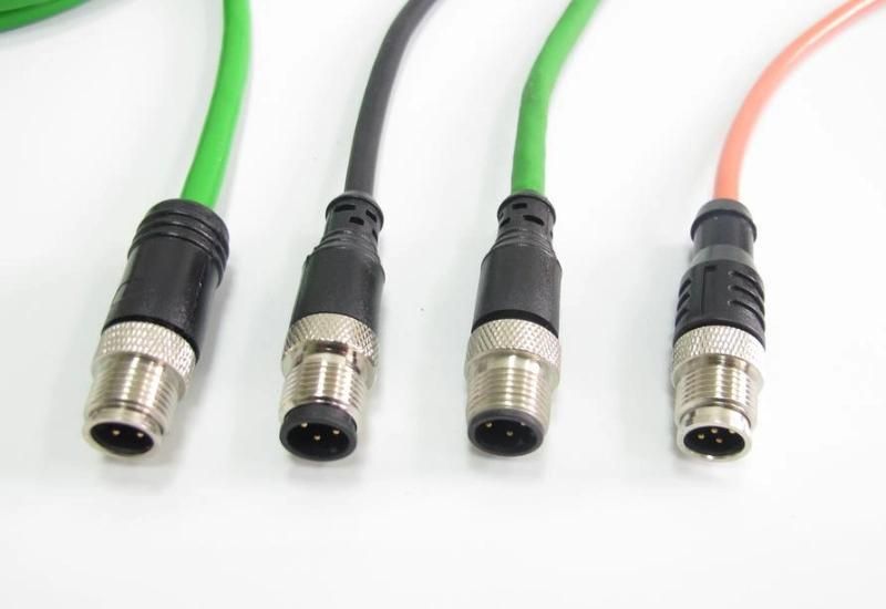 4pin M12 Connector with Cable for Lighting