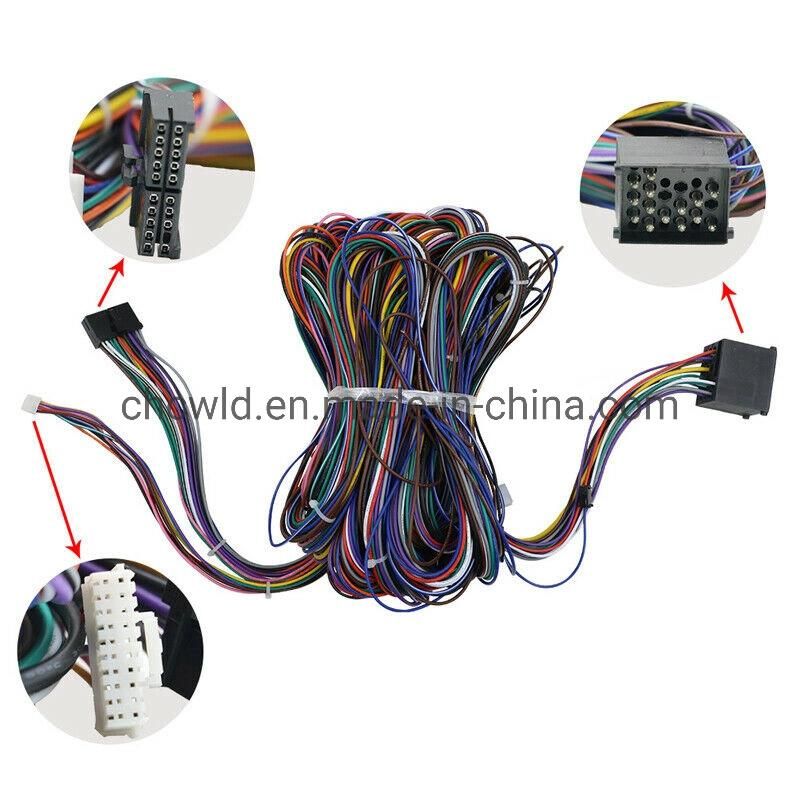 Dual 12V Car Wiring Connector Cable Harness High Beam LED Light Bar Copper Wires