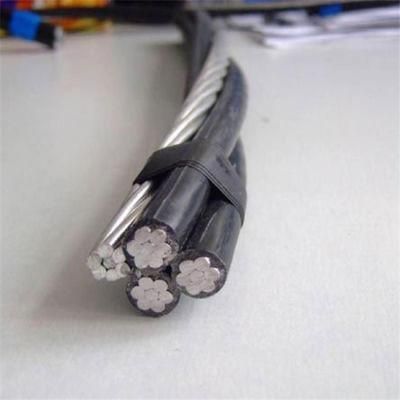 Quadruplex Service Drop ABC Aerial Bundled Cable 3X25+54.6 Aluminium Conductor