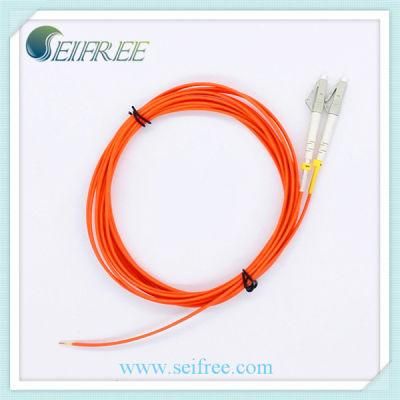 Duplex LC Multimode Fiber Optic Pigtail