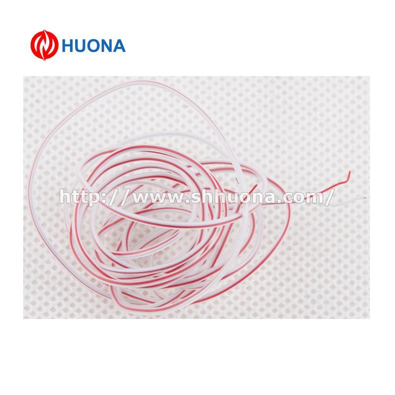 30 AWG 7/0.10mm Stranded Conductors K Type Thermocouple Extension Wires with PFA 300c Insulation