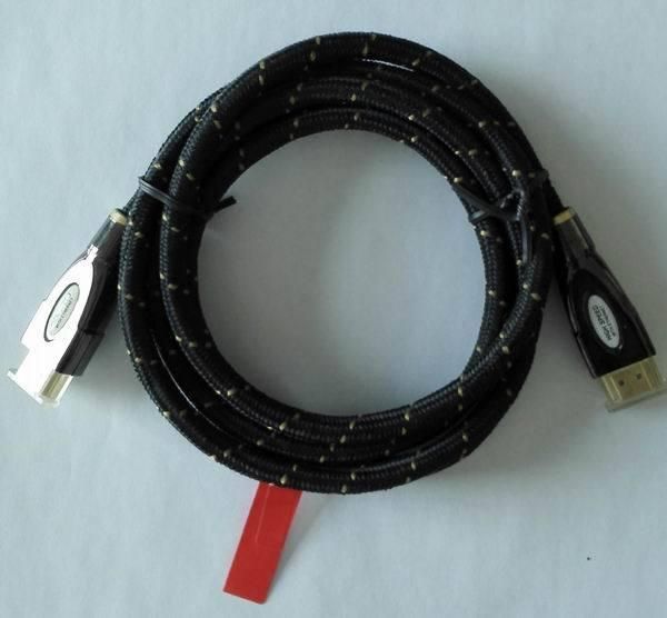 HDMI Cable 1.4V TV Cable Male to Male Metal Plug (HD-019)
