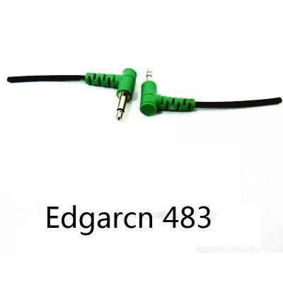 Green 90 Degree Over Molding Audio and Video Cable Edgarcn 483