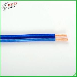 Flexible Transparent, Low Noise Speaker Cable with Hot Style
