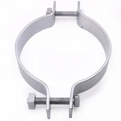 Fastening Clamp for Pole HDG Steel Material