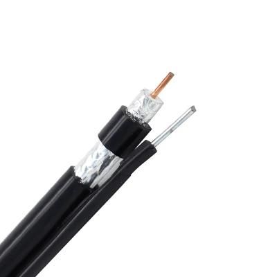 CCTV CATV Coax Cable RG6 Rg6u Rg11 Rg11u Tri Shield with Messenger Coaxial Cable RG6 Rg59 Rg213 Rg11 Dish Cable