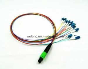 Fiber Optic MPO-LC 12 Cores Patch Cord