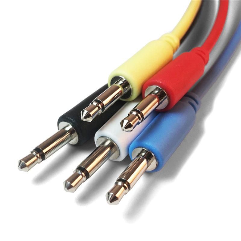Colorful 3.5mm Mono Audio Jack Cable Audio Video Cable