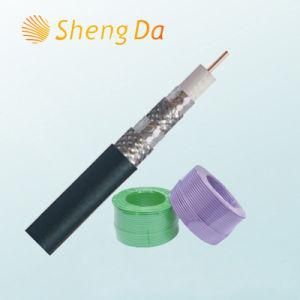 RG6 RF CATV Communication Coaxial Cable Quad Shield