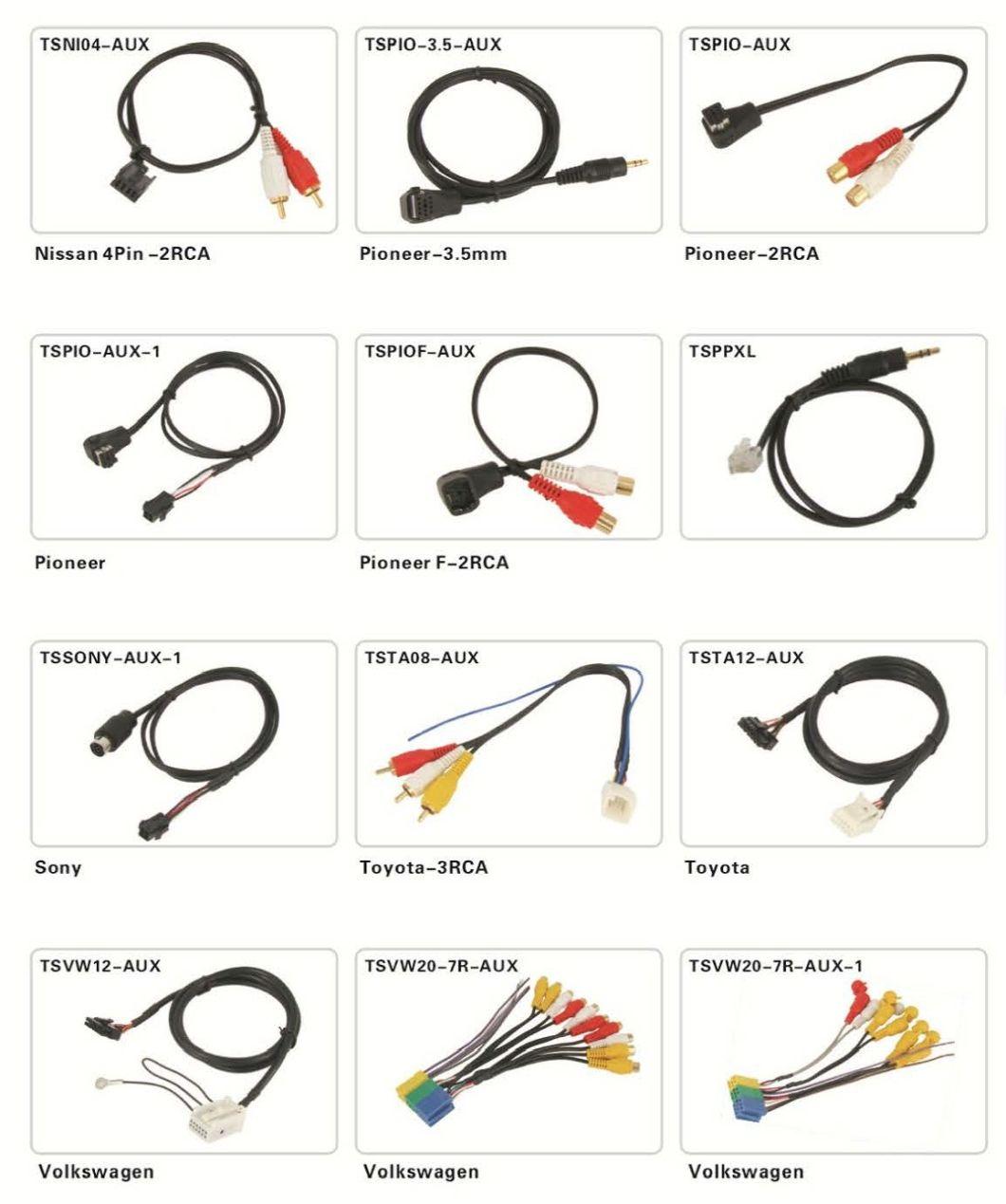 Tscn Wire Harness USB+3.5 Jack Automotive Customized Wire Harness