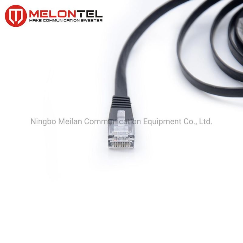 Cat. 5e Cat. 6 Ethernet Flat Cable RJ45 Connector LAN Cable with Boot