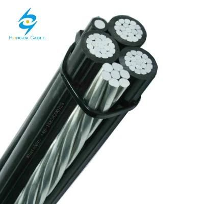 Low Voltage Aluminium Wire Bare Alloy Porter Axka Cable 3X35+16+50mm