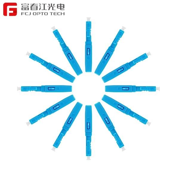 High Quality FTTX FTTH Fiber Optic Fast Connector Sc Upc APC Sc PC Optical Fiber Quick Connector Free Sample