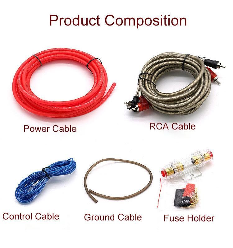 Wholesale Car Amplifier Wiring Kits 10ga Amplifier Installation Kit Car Subwoofer Cable Set