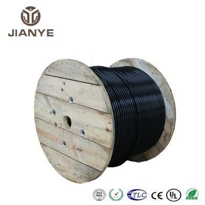 Factory Supply ADSS Fiber Optic Cable 24core Single Jacket ADSS Cable Singlemodo G652D Without Metal Fiber Cable Communication Cable