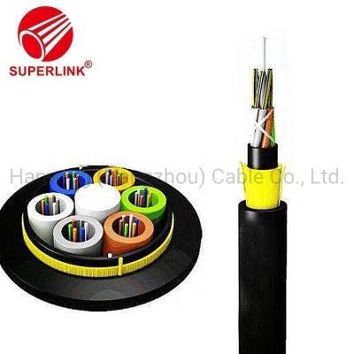 Manufacturers High Quality Low Loss Single Mode 4 6 8 12 24 48 Cores Optical Fiber Cable Outdoor ADSS Price Outdoor Overhead Cable