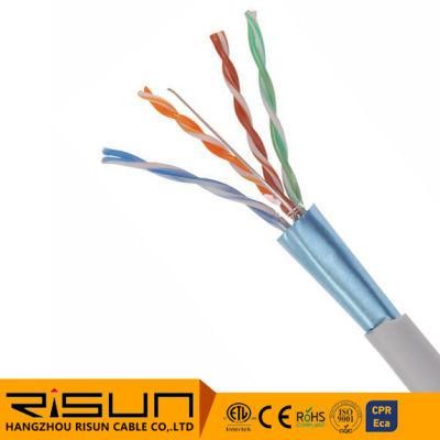 LSZH FTP LAN Cat5e Cabo 24AWG Conductor Network Cable Reel