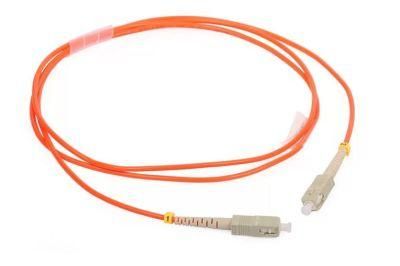 Outdoor Multimode Simplex Om1 Om2 Fiber Optic Patch Cord Jumper Cable Sc LC Connector