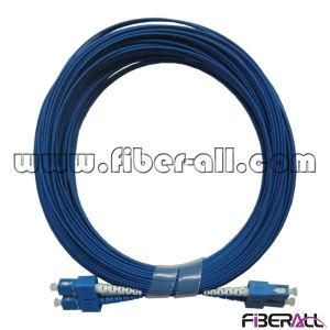 Blue Duplex Fiber Optic Patch Cord Sm Sc to Sc