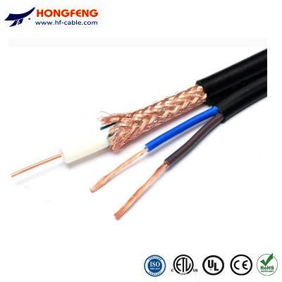 Rg59 Coaxial Cable with 2c Power Cable