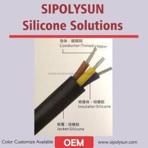 Medium and Heavy Type Silicone Rubber Soft Cable for Power Industry