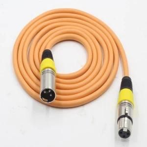 3m Colorful Zinc Alloy 3pin XLR Cable for Electric Guitar