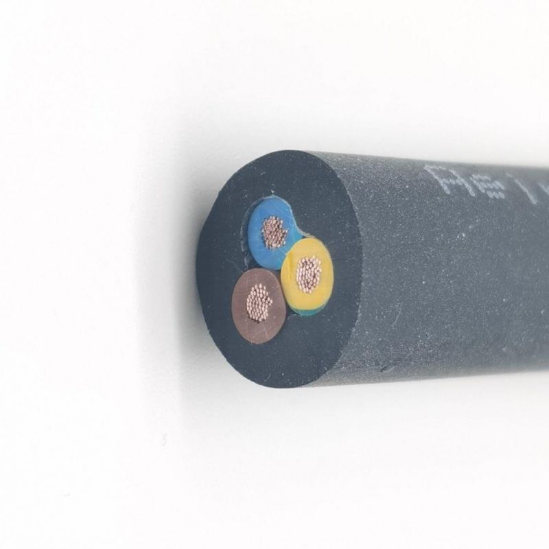 Thermoplastic PVC Electrical Cable at N07V3V3-F Cable for Mobile Applications