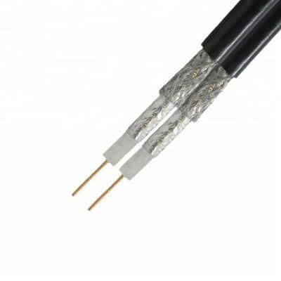High Quality RG6 Dual Cable with Messenger
