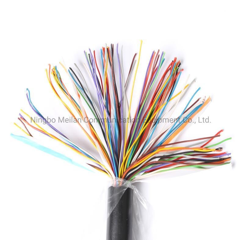 Cat3 25/50/100 Pair Outdoor Cable Network LAN Patch Cord Multi Pair Indoor Cable Hya Bare Copper